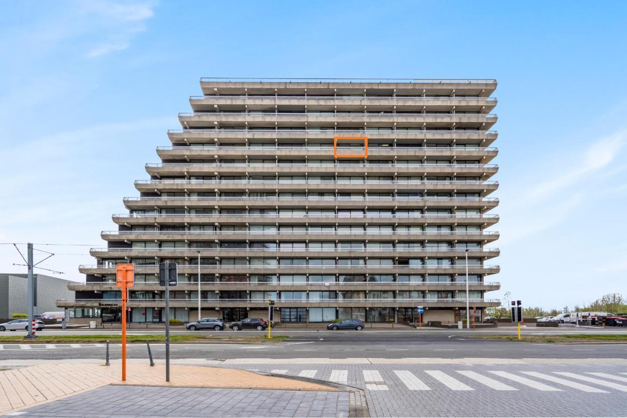Luxueuze Vakantiestudio Met Zeezicht En Terras In Oostende Esterno foto